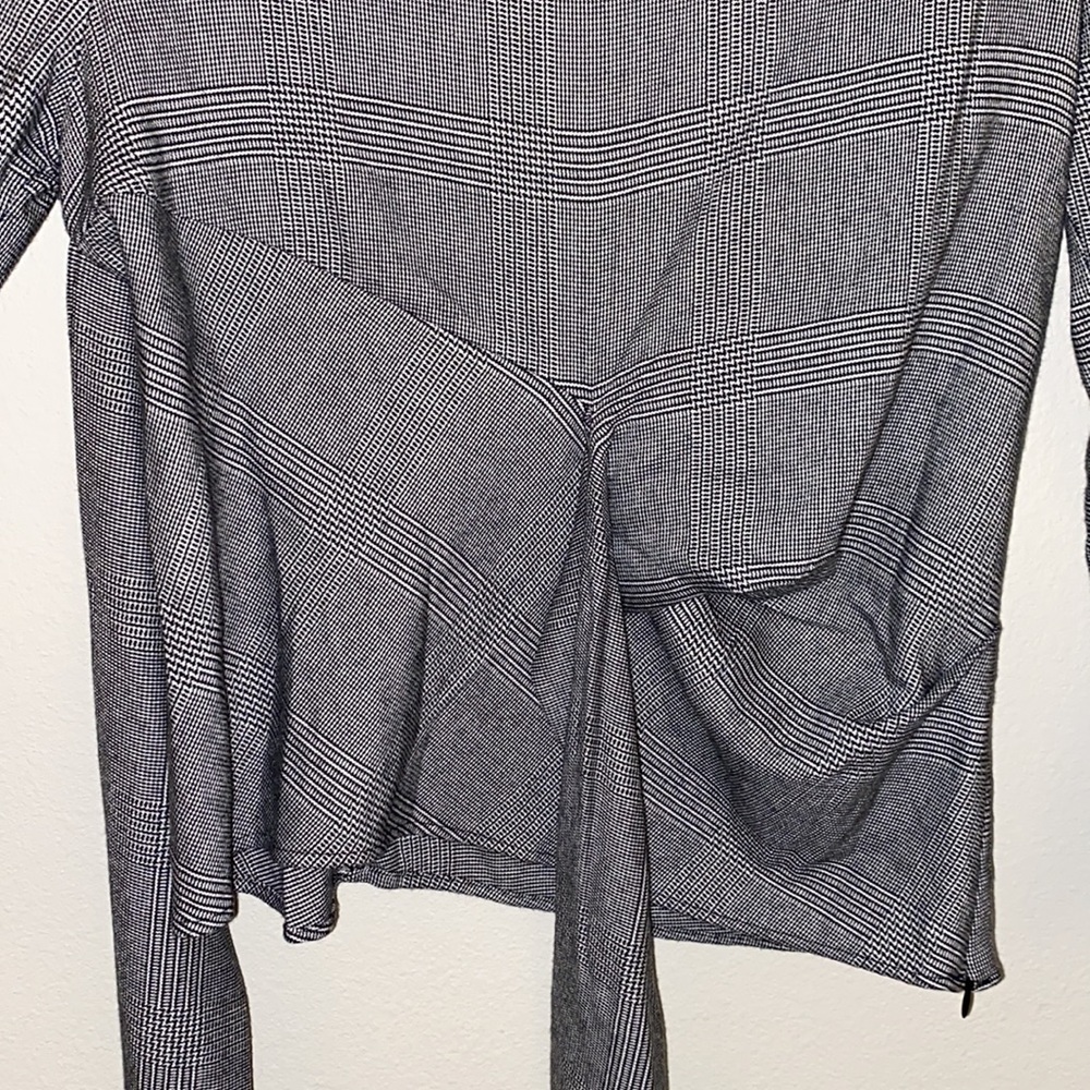 Zara Houndstooth Top - Picture 7 of 9